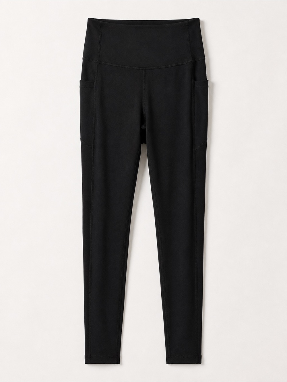 Enerbloom Black High Rise Leggings Size M Side Pockets Yoga Workout